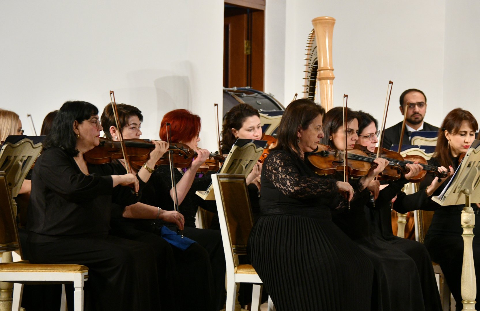 Filarmoniyada "Gəncliyin səsi" festivalı çərçivəsində gənc bəstəkarların diplom işlərindən ibarət konsert keçirilib (FOTO)