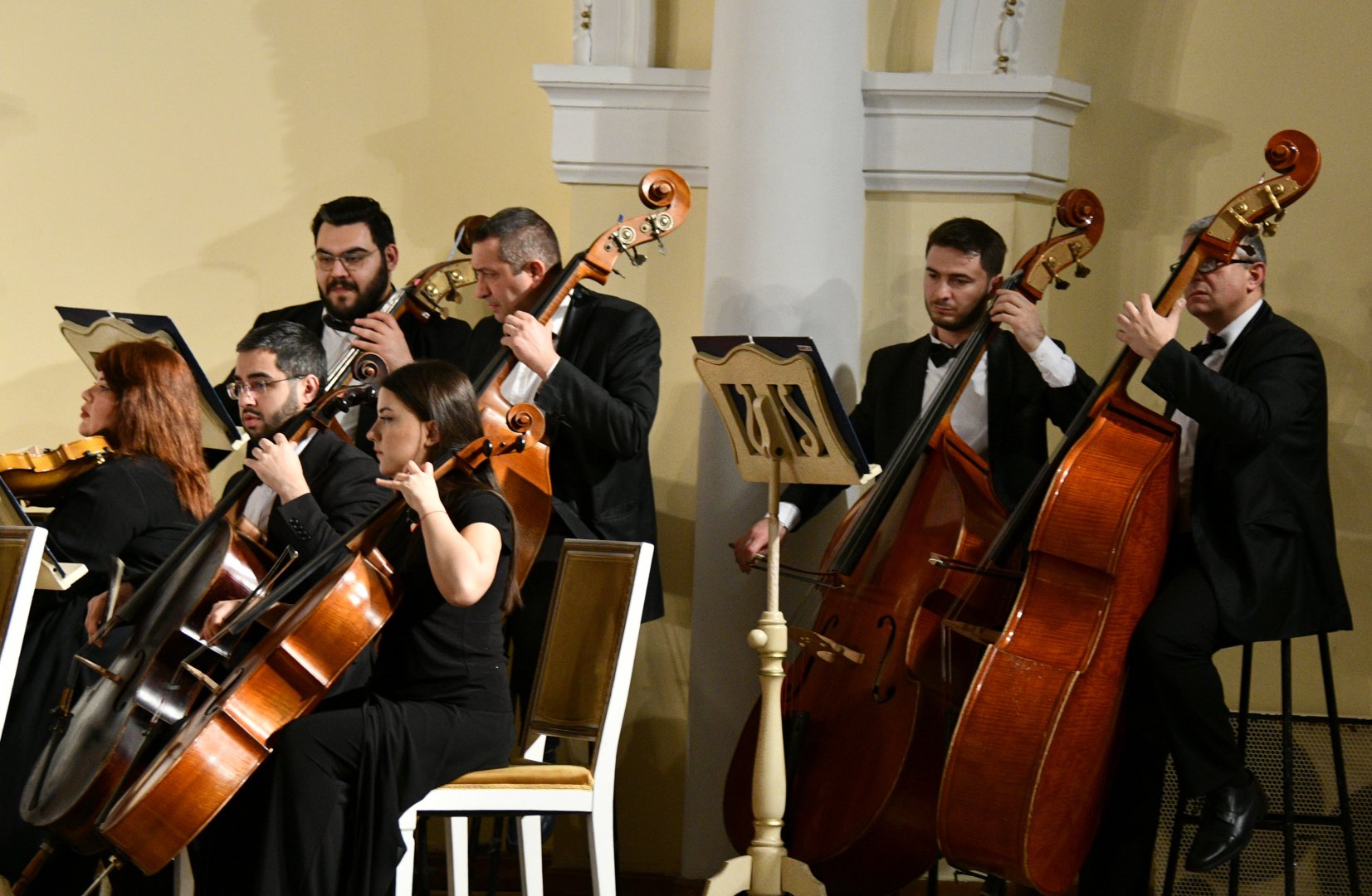 Filarmoniyada "Gəncliyin səsi" festivalı çərçivəsində gənc bəstəkarların diplom işlərindən ibarət konsert keçirilib (FOTO)
