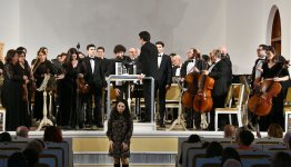 Filarmoniyada "Gəncliyin səsi" festivalı çərçivəsində gənc bəstəkarların diplom işlərindən ibarət konsert keçirilib (FOTO)