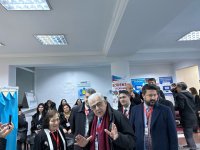 Türkiyəli deputatlar seçkilərin gedişini izləyirlər - Seçicilərin fəallığı nəzərə çarpır (FOTO/VİDEO)