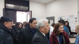 Seçkilərdə Nəsimi-Səbail rayon seçiciləri fəal şəkildə səs verirlər (FOTO)