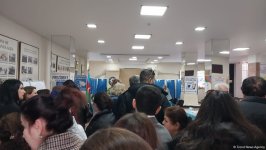 Seçkilərdə Nəsimi-Səbail rayon seçiciləri fəal şəkildə səs verirlər (FOTO)