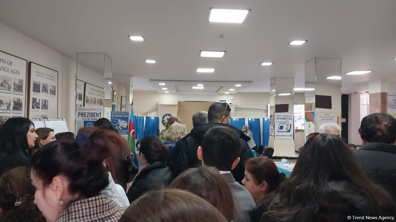 Seçkilərdə Nəsimi-Səbail rayon seçiciləri fəal şəkildə səs verirlər (FOTO)