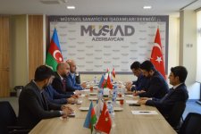 TBMM üzvləri MÜSİAD Azərbaycan ofisini ziyarət edib (FOTO)
