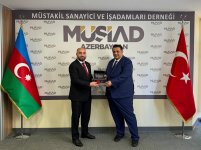 TBMM üzvləri MÜSİAD Azərbaycan ofisini ziyarət edib (FOTO)