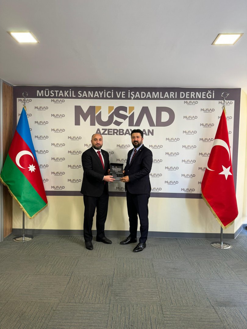 TBMM üzvləri MÜSİAD Azərbaycan ofisini ziyarət edib (FOTO)