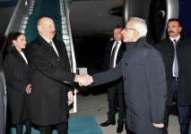 Prezident İlham Əliyev Türkiyəyə rəsmi səfərə gəlib (FOTO/VİDEO)