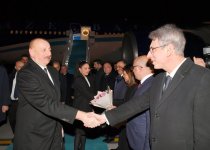 Prezident İlham Əliyev Türkiyəyə rəsmi səfərə gəlib (FOTO/VİDEO)
