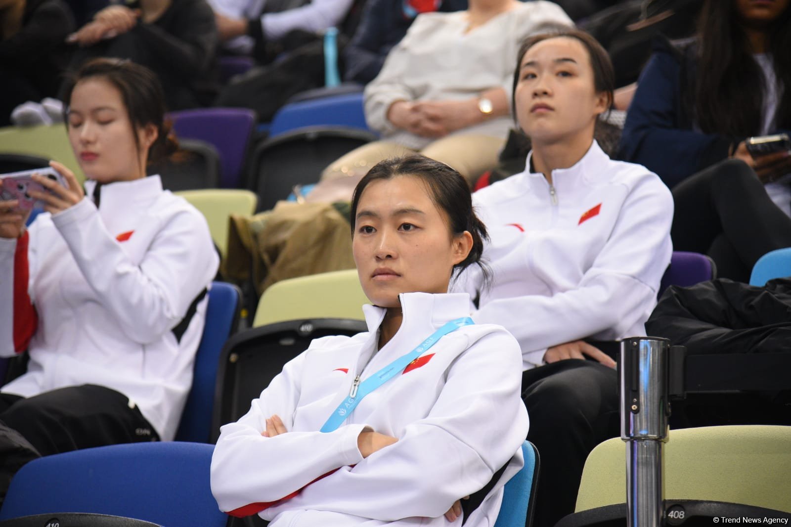 Batut gimnastikası və tamblinq üzrə Dünya Kubokunun final gününə start verilib (FOTO)