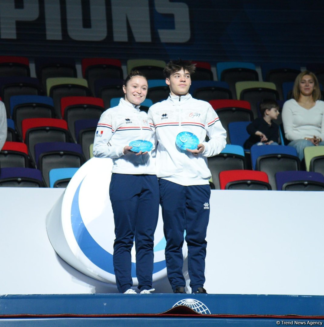 Bakıda Dünya Kuboku çərçivəsində AGF Trophy mükafatı təqdim olunub (FOTO)