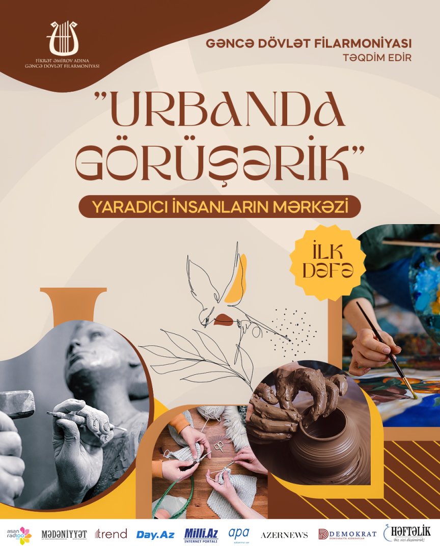 Gəncə Dövlət Filarmoniyasında "Urbanda görüşərik" layihəsi çərçivəsində Əhməd Cavad yad edilib (FOTO)
