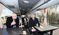 Prezident İlham Əliyev Xocalıda soyqırımı memorialının təməlini qoyub və rayon ictimaiyyətinin nümayəndələri ilə görüşüb (YENİLƏNİB) (FOTO/VİDEO)