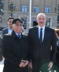 Prezident İlham Əliyev Xocalıda soyqırımı memorialının təməlini qoyub və rayon ictimaiyyətinin nümayəndələri ilə görüşüb (YENİLƏNİB) (FOTO/VİDEO)