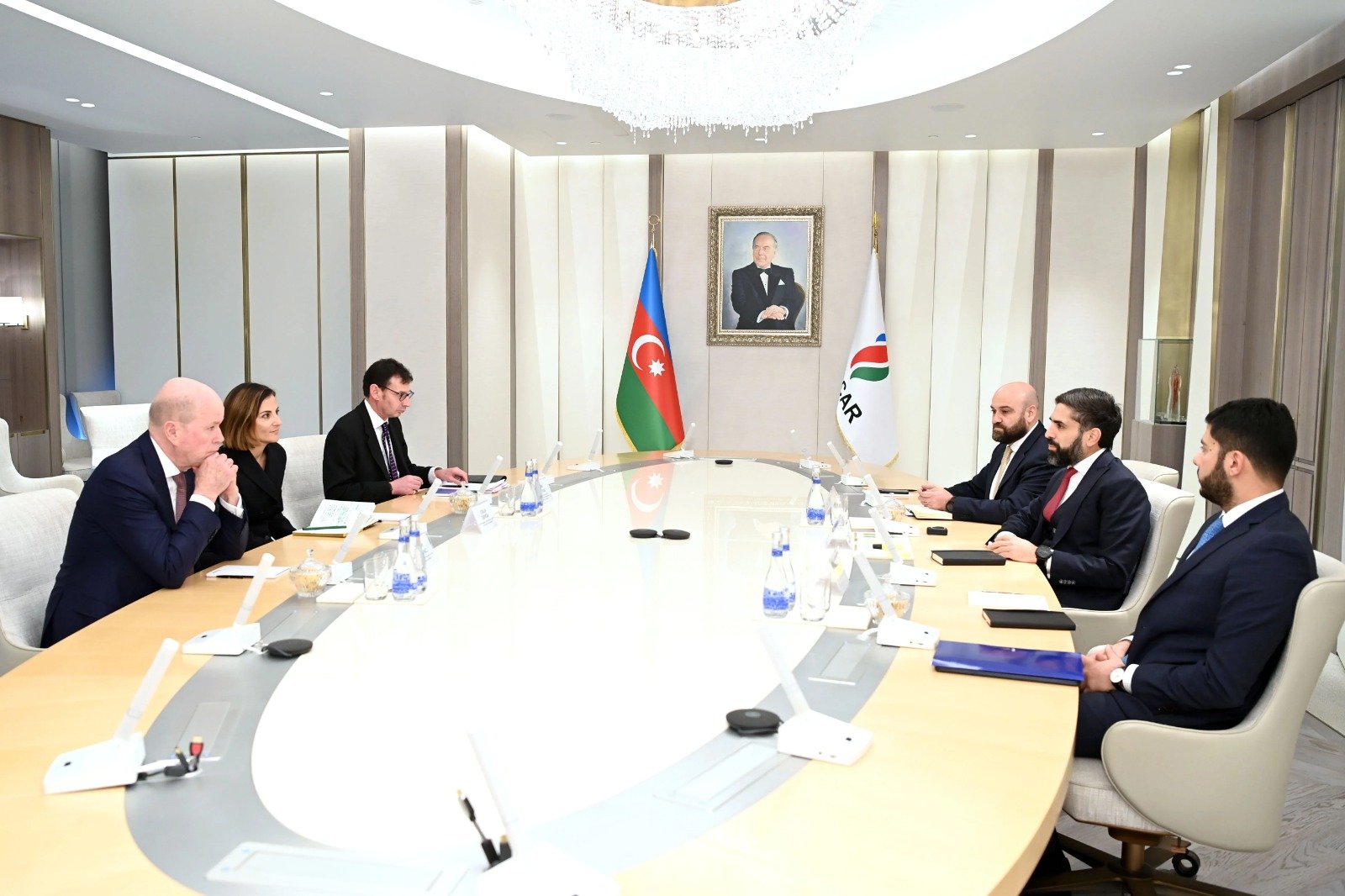 SOCAR-ın prezidenti bp-nin icraçı vitse-prezidenti ilə görüşüb - FOTO