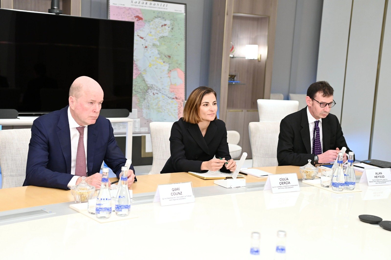 SOCAR-ın prezidenti bp-nin icraçı vitse-prezidenti ilə görüşüb - FOTO