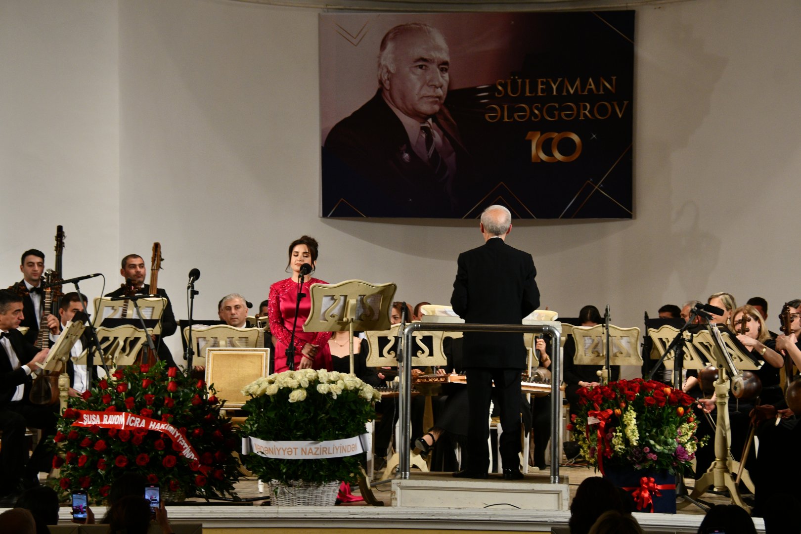 Filarmoniyada Süleyman Ələsgərovun 100 illiyinə həsr olunmuş konsert keçirilib (FOTO)