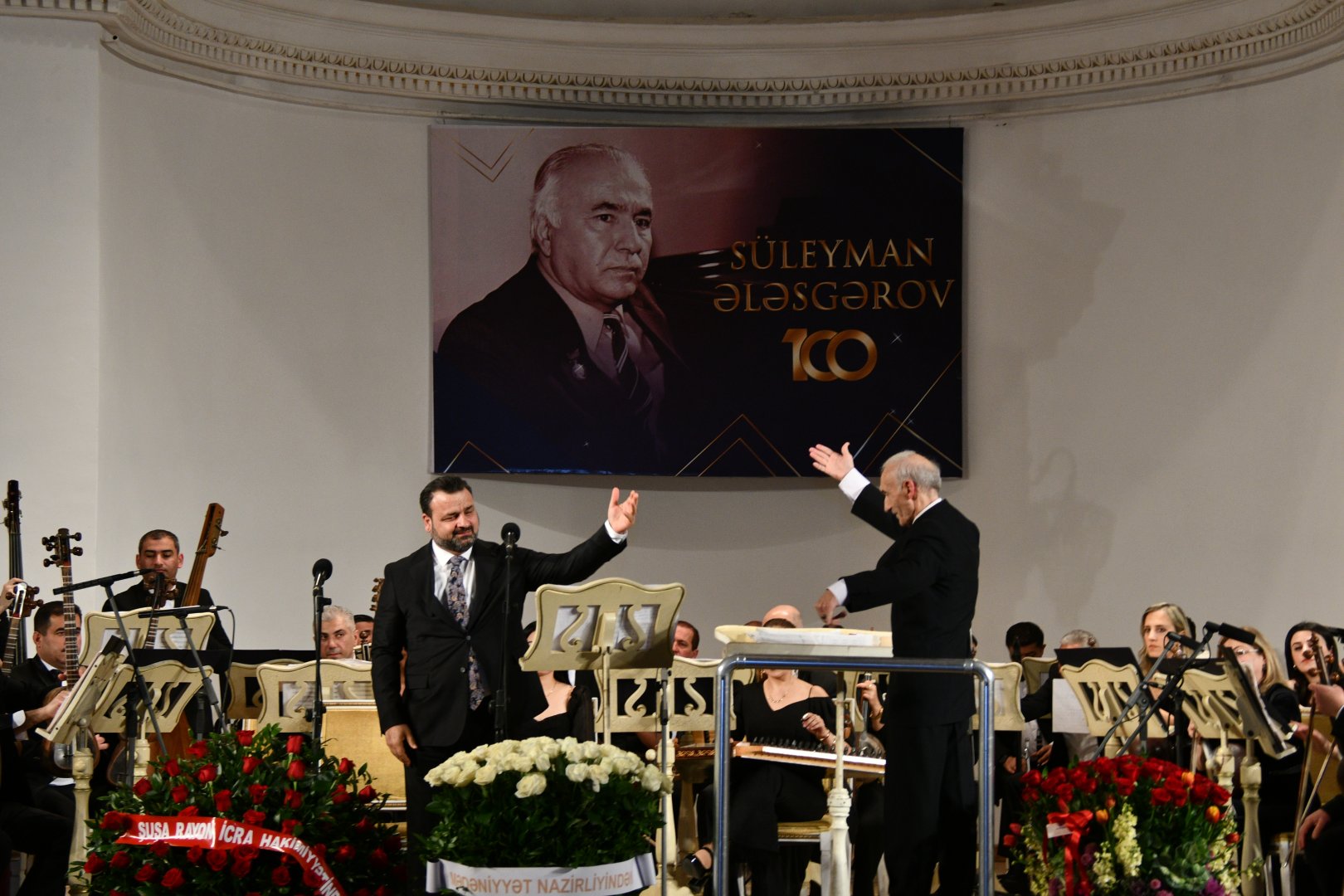 Filarmoniyada Süleyman Ələsgərovun 100 illiyinə həsr olunmuş konsert keçirilib (FOTO)