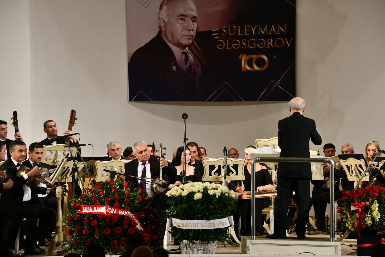 Filarmoniyada Süleyman Ələsgərovun 100 illiyinə həsr olunmuş konsert keçirilib (FOTO)