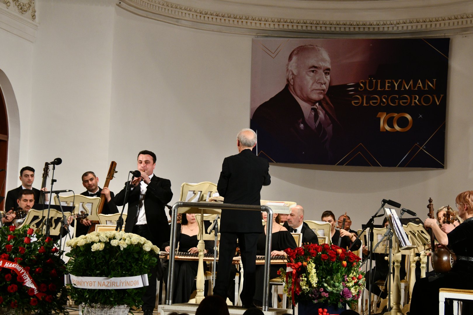 Filarmoniyada Süleyman Ələsgərovun 100 illiyinə həsr olunmuş konsert keçirilib (FOTO)