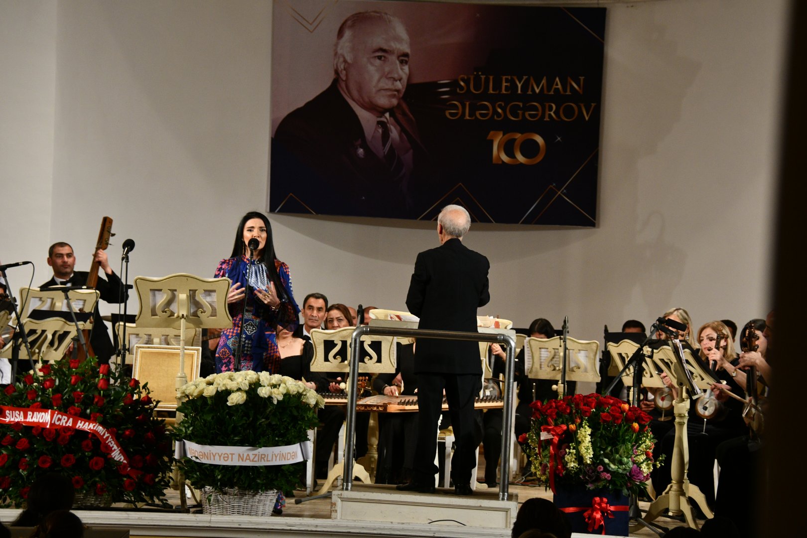 Filarmoniyada Süleyman Ələsgərovun 100 illiyinə həsr olunmuş konsert keçirilib (FOTO)