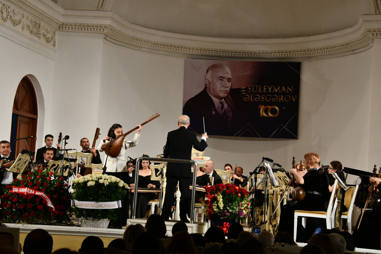 Filarmoniyada Süleyman Ələsgərovun 100 illiyinə həsr olunmuş konsert keçirilib (FOTO)