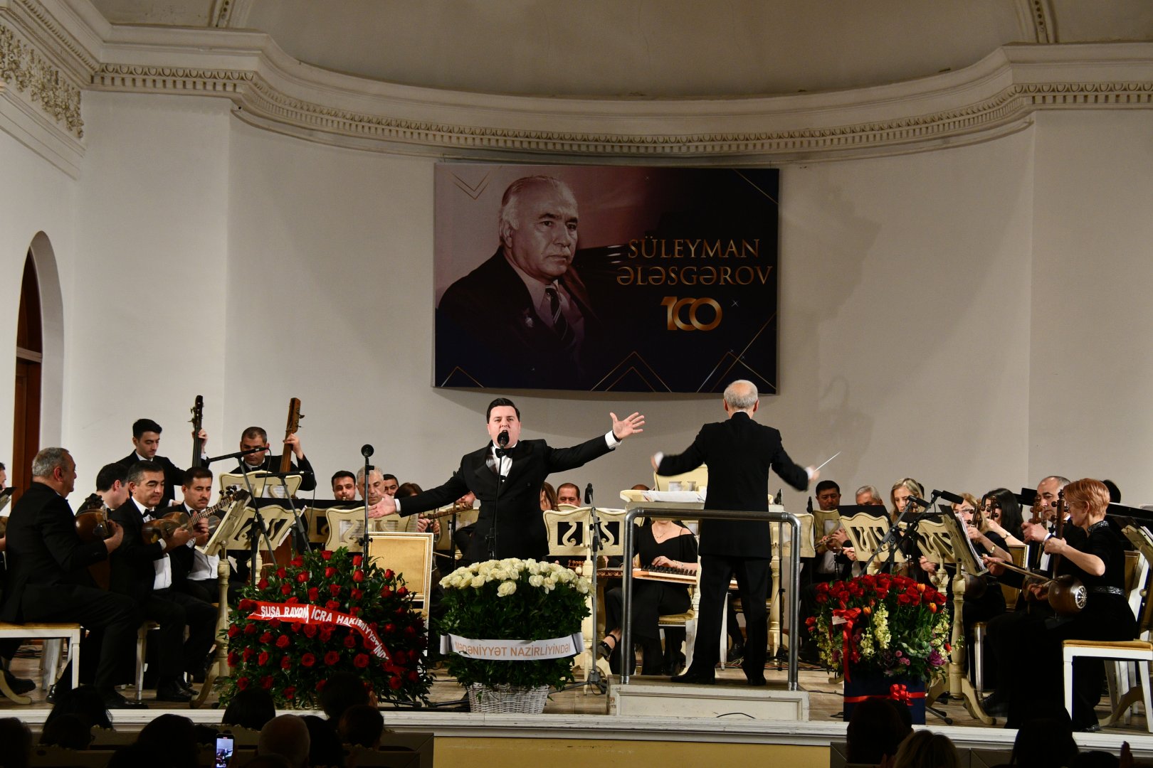 Filarmoniyada Süleyman Ələsgərovun 100 illiyinə həsr olunmuş konsert keçirilib (FOTO)