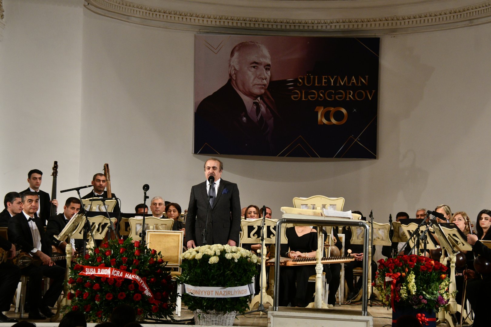 Filarmoniyada Süleyman Ələsgərovun 100 illiyinə həsr olunmuş konsert keçirilib (FOTO)