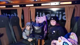 Laçın şəhəri və Zabux kəndinə növbəti köç karvanı yola düşüb (FOTO)