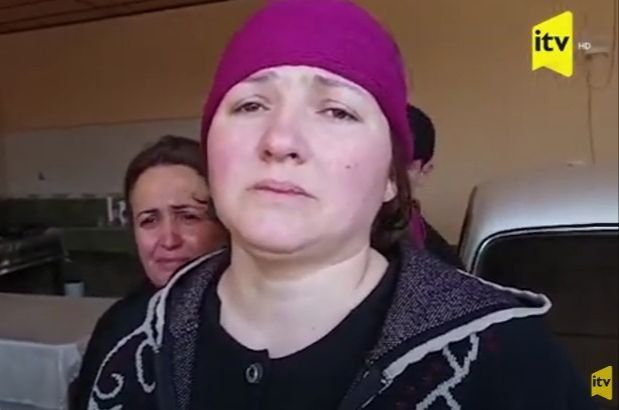 Əlverişsiz hava şəraitində azan hərbiçimizin anası DANIŞDI