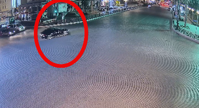 Gəncədə avtoxuliqanlıq edən şəxs saxlanılıb (FOTO)