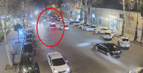 Gəncədə avtoxuliqanlıq edən şəxs saxlanılıb (FOTO)