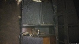 Ağdamda fərdi yaşayış evində yanğın baş verib (FOTO)