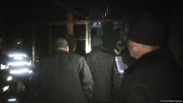 Ağdamda fərdi yaşayış evində yanğın baş verib (FOTO)