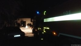Ağdamda fərdi yaşayış evində yanğın baş verib (FOTO)