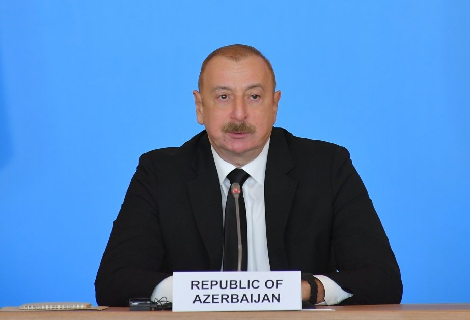 Prezident İlham Əliyev: Cənub Qaz Dəhlizinin genişləndirilməsi və digər təbii qaz layihələri elə icra olunmalıdır ki, əsas hədəfimizə zərər dəyməsin