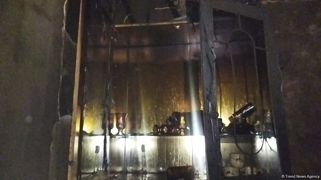 Ağdamda fərdi yaşayış evində yanğın baş verib (FOTO)