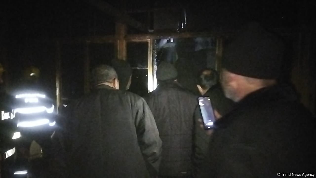 Ağdamda fərdi yaşayış evində yanğın baş verib (FOTO)