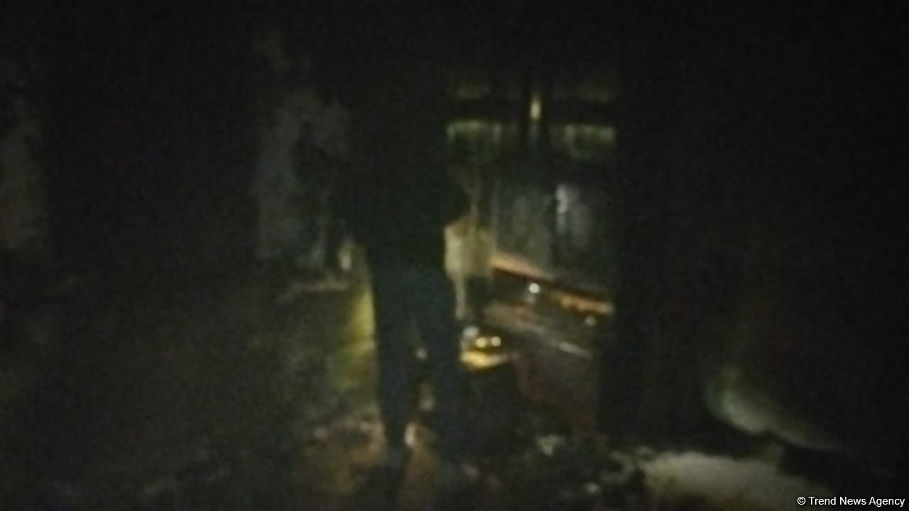 Ağdamda fərdi yaşayış evində yanğın baş verib (FOTO)