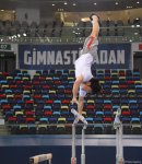 İdman gimnastikası üzrə Dünya Kubokunda iştirak edəcək idmançıların podium məşqlərindən FOTOREPORTAJ