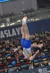 Bakıda idman gimnastikası üzrə FIG Dünya Kubokunun üçüncü günü keçirilir (FOTO)