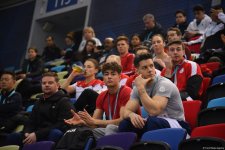 Bakıda idman gimnastikası üzrə FIG Dünya Kubokunun üçüncü günü keçirilir (FOTO)