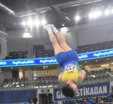 Bakıda idman gimnastikası üzrə FIG Dünya Kubokunun üçüncü günü keçirilir (FOTO)