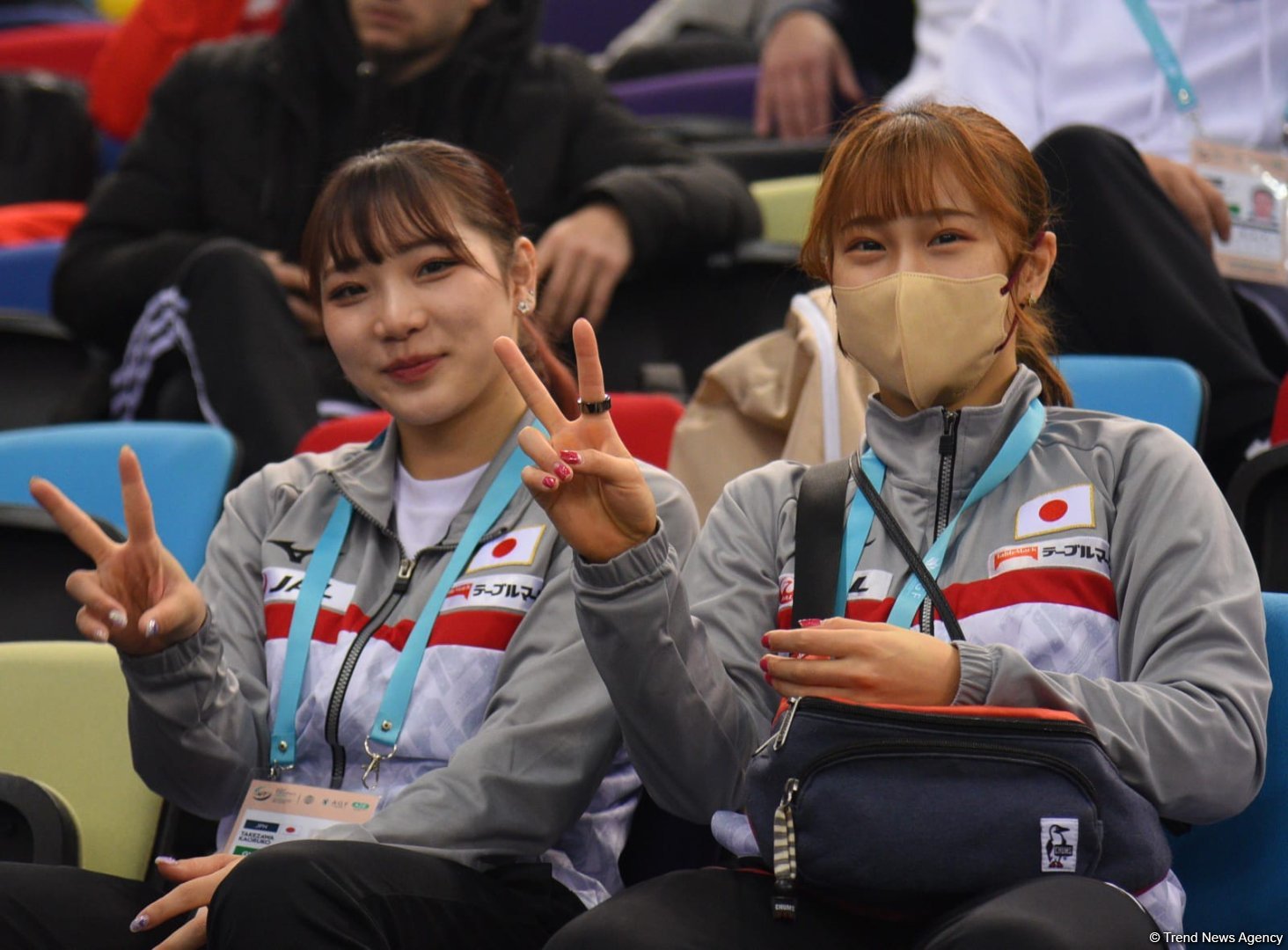 Bakıda idman gimnastikası üzrə FIG Dünya Kubokunun üçüncü günü keçirilir (FOTO)