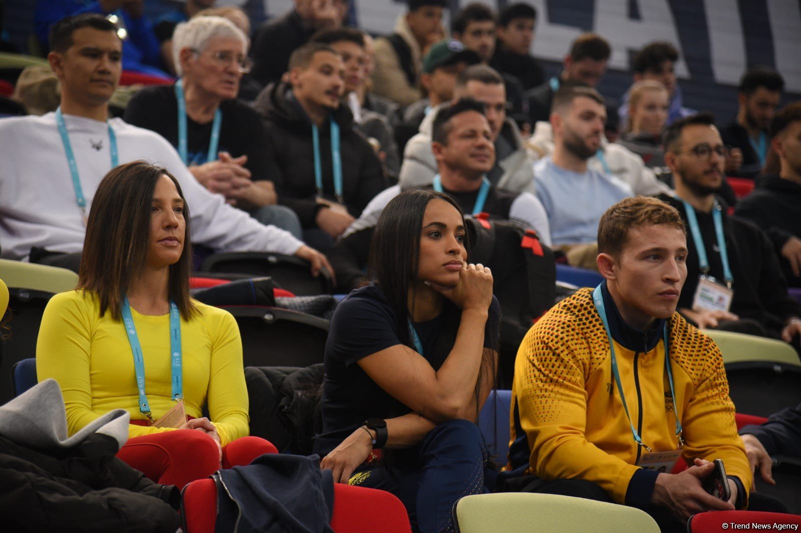 Bakıda idman gimnastikası üzrə FIG Dünya Kubokunun üçüncü günü keçirilir (FOTO)