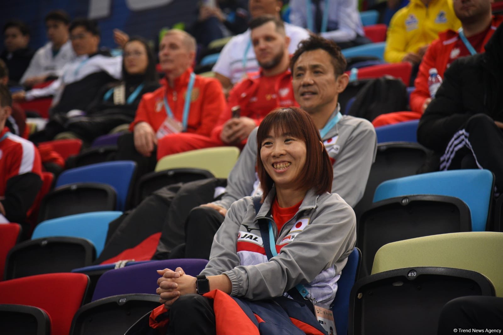 Bakıda idman gimnastikası üzrə FIG Dünya Kubokunun üçüncü günü keçirilir (FOTO)