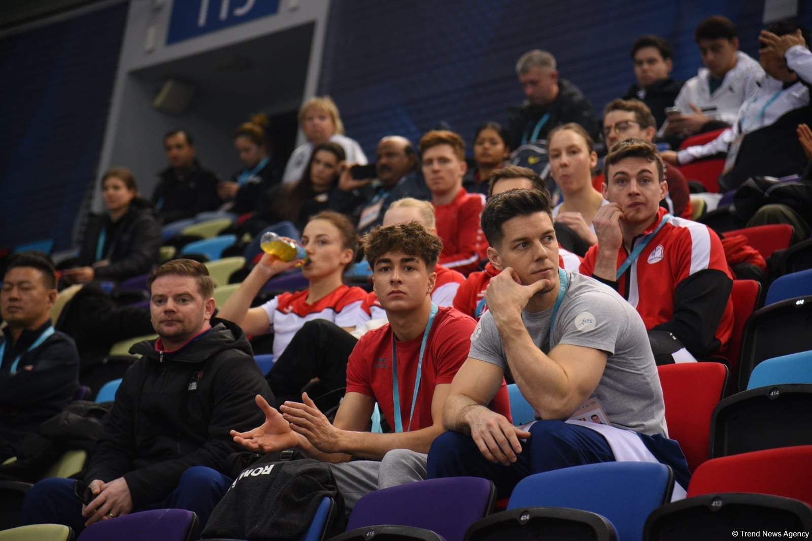 Bakıda idman gimnastikası üzrə FIG Dünya Kubokunun üçüncü günü keçirilir (FOTO)