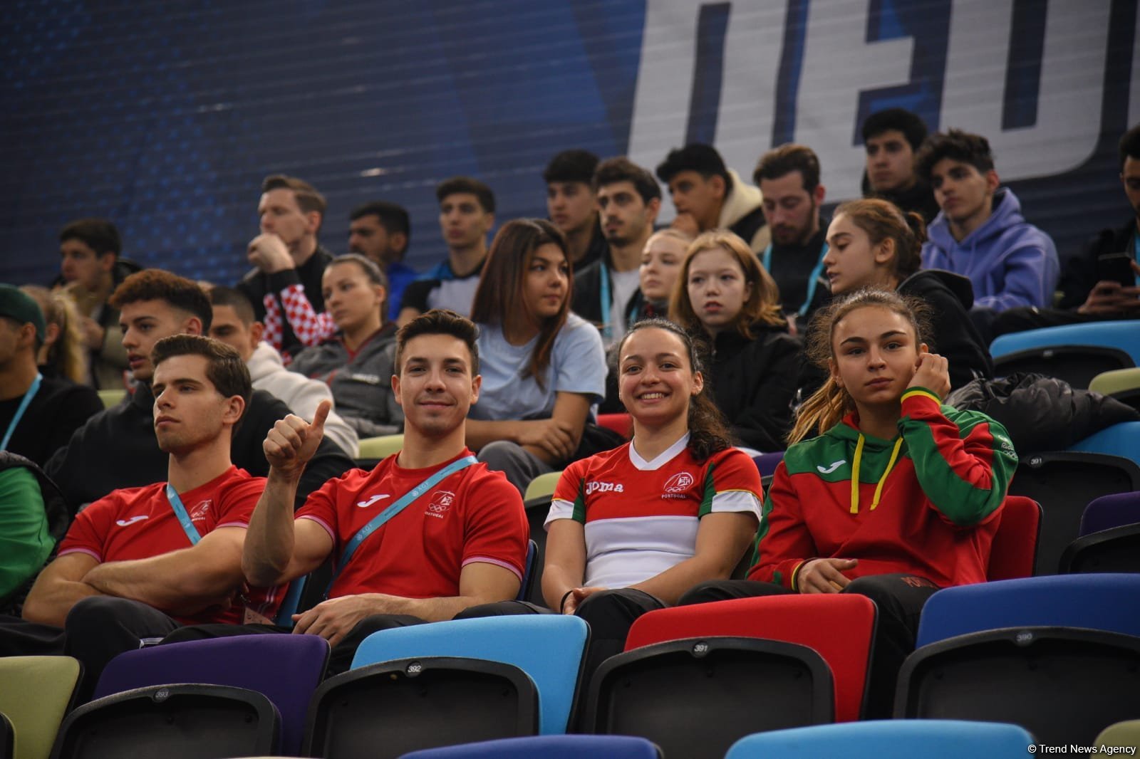Bakıda idman gimnastikası üzrə FIG Dünya Kubokunun üçüncü günü keçirilir (FOTO)