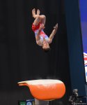 Bakıda idman gimnastikası üzrə FIG Dünya Kuboku yarışlarının final gününə start verilib (FOTO)