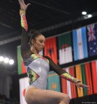 Bakıda idman gimnastikası üzrə FIG Dünya Kuboku yarışlarının final gününə start verilib (FOTO)