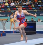 Bakıda idman gimnastikası üzrə FIG Dünya Kuboku yarışlarının final gününə start verilib (FOTO)